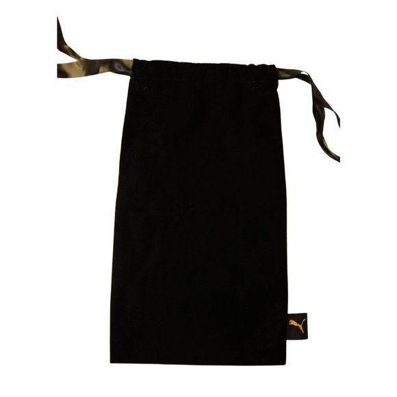 PUMA Fenty by Rihanna Black Velvet Drawstring Bag - Picture 2 of 4